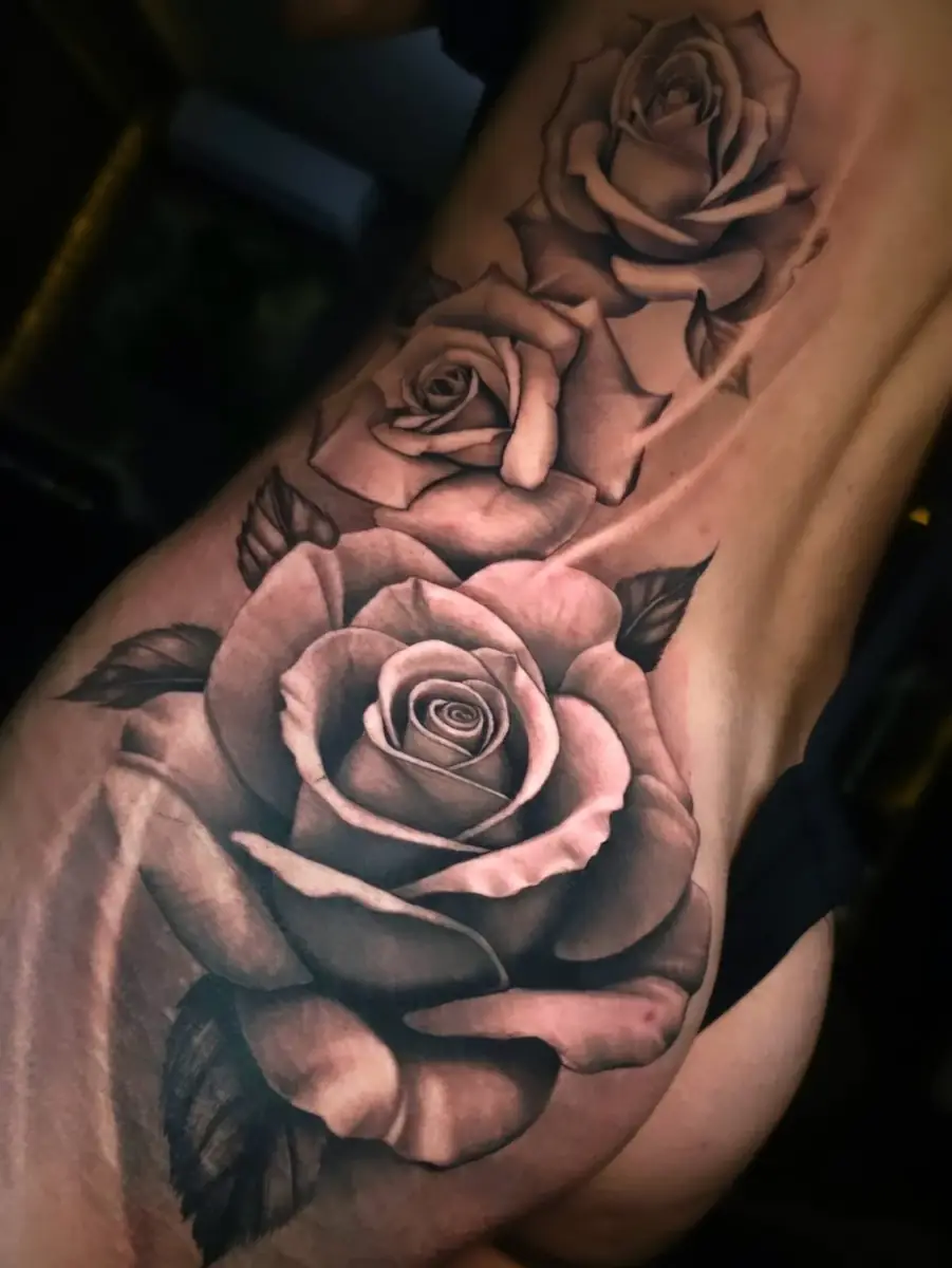 Tatuagem realizada pelo Rei do Traço 2