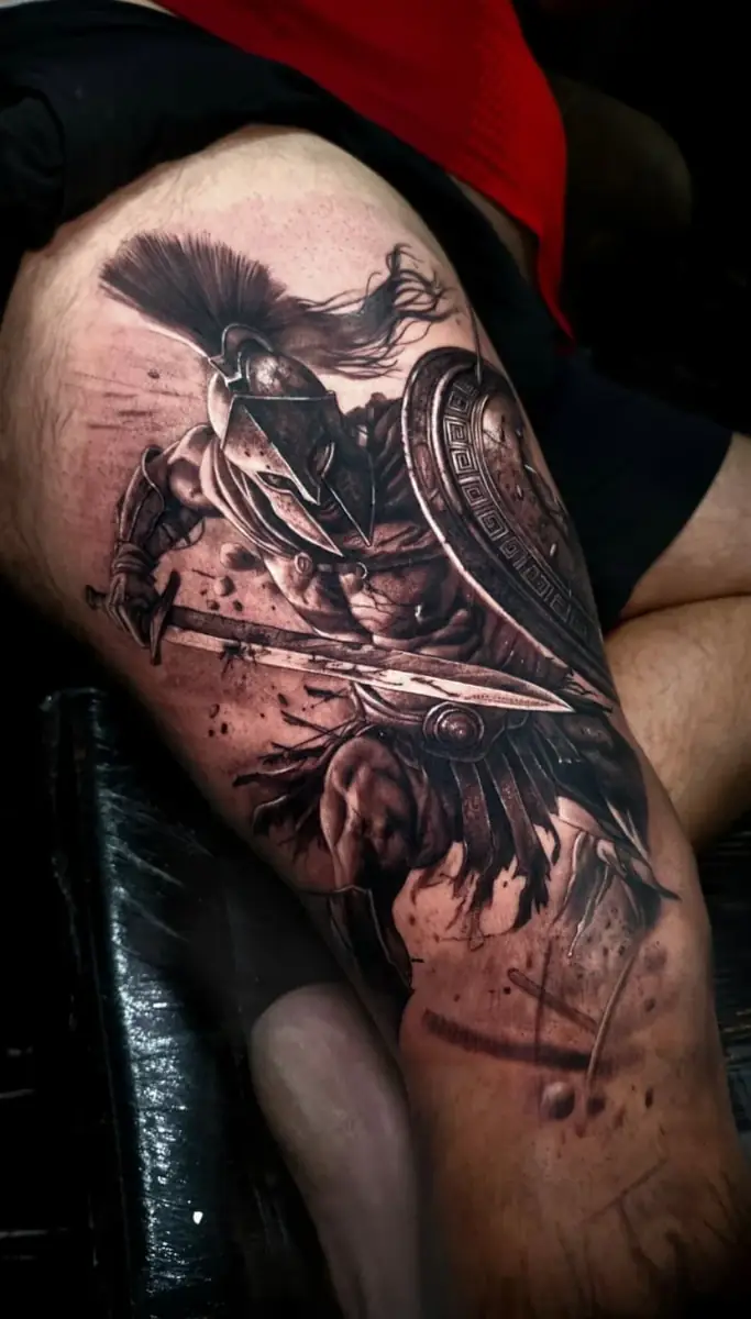 Tatuagem realizada pelo Rei do Traço 5