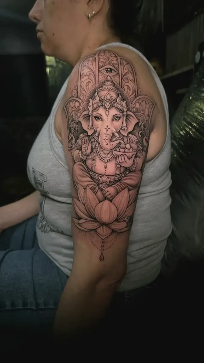 Tatuagem realizada pelo Rei do Traço 7