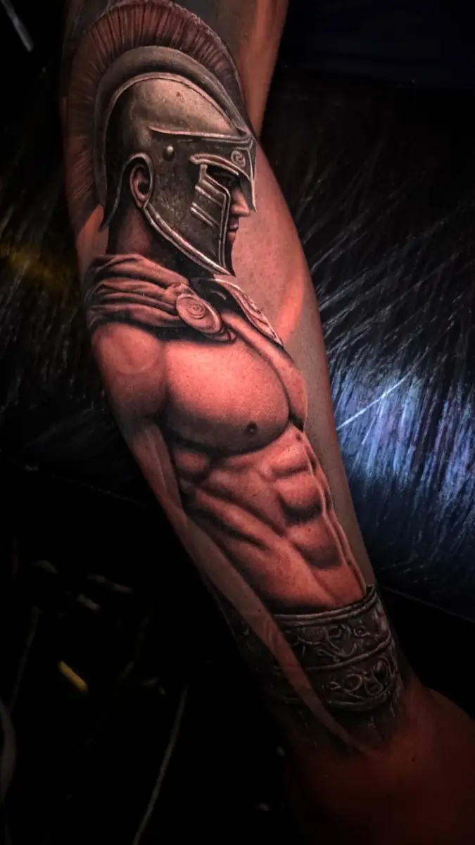 Tatuagem realizada pelo Rei do Traço 9