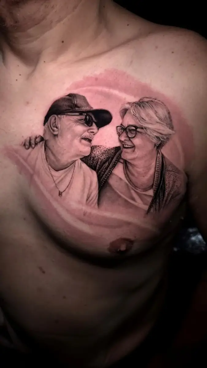 Tatuagem realizada pelo Rei do Traço 10